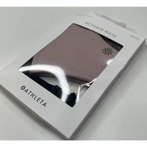 NWT Athleta Pack of 2 Activate Face Mask One Size Women’s Pink Gray